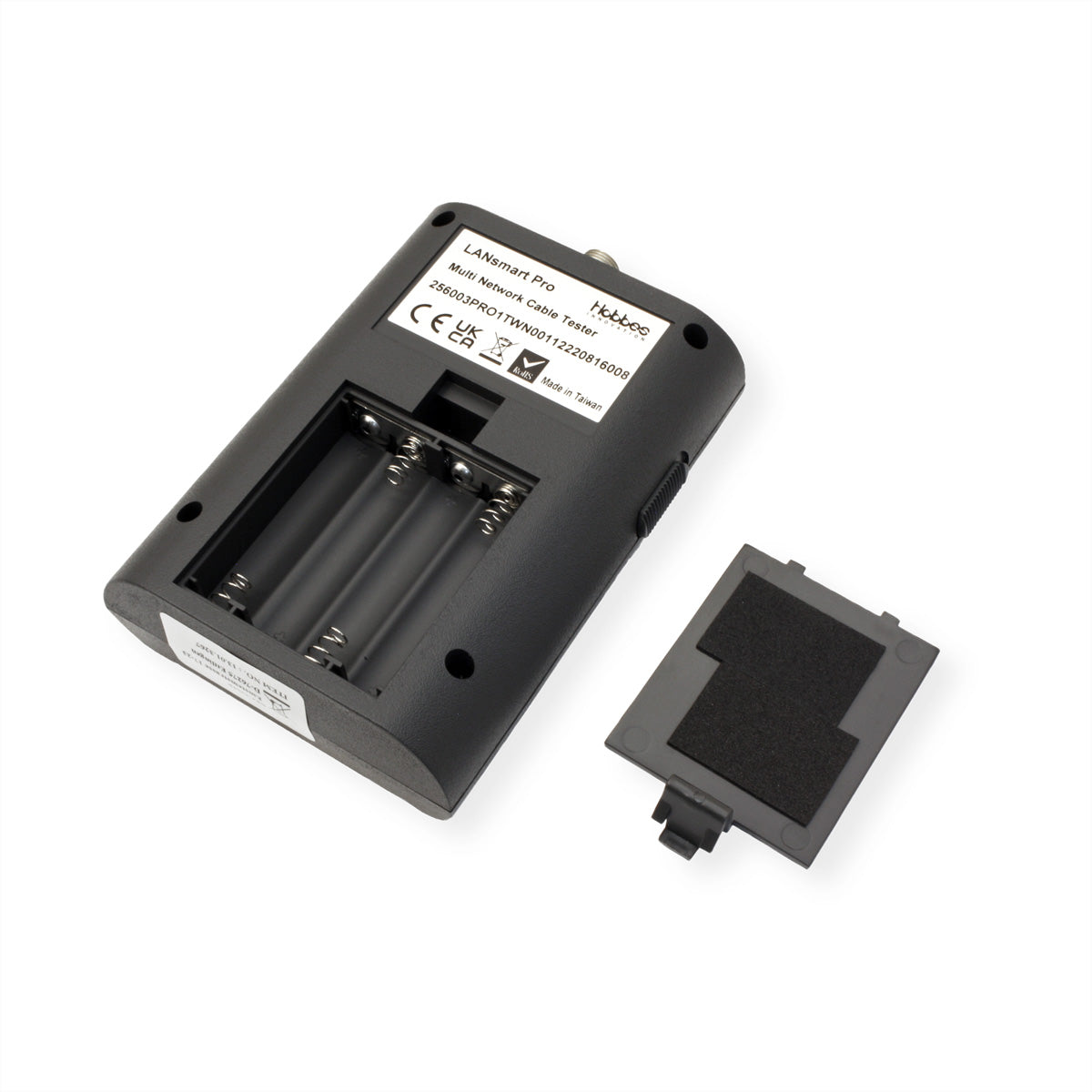 HOBBES LANsmart Pro – Netzwerkkabel-Tester – RJ45/RJ11, Koax/Telefonkabel, LCD, für Cat5/Cat5e/Cat6