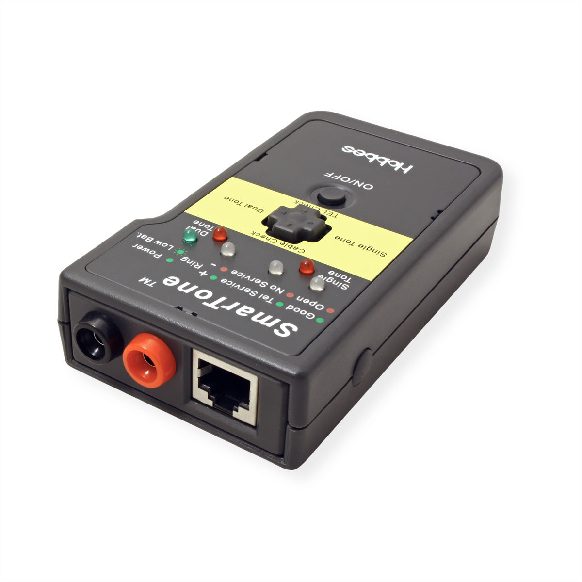 HOBBES SMARTone – Netzwerk-Kabeltester – RJ45, PoE, LED-Anzeige, für IEEE 802.3af