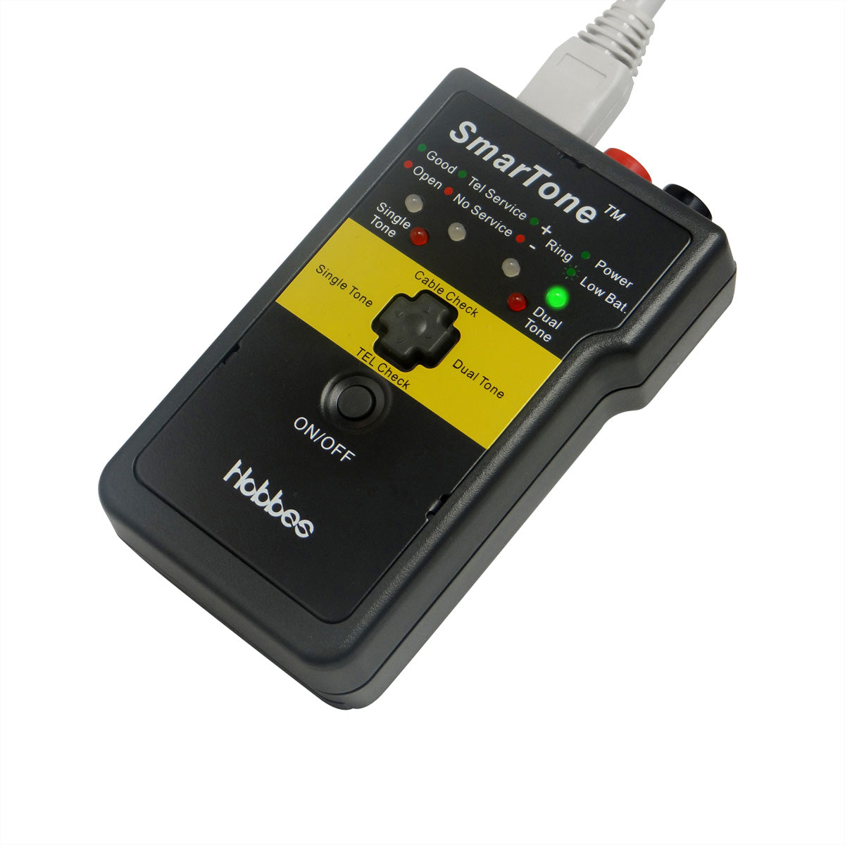 HOBBES SMARTone – Netzwerk-Kabeltester – RJ45, PoE, LED-Anzeige, für IEEE 802.3af