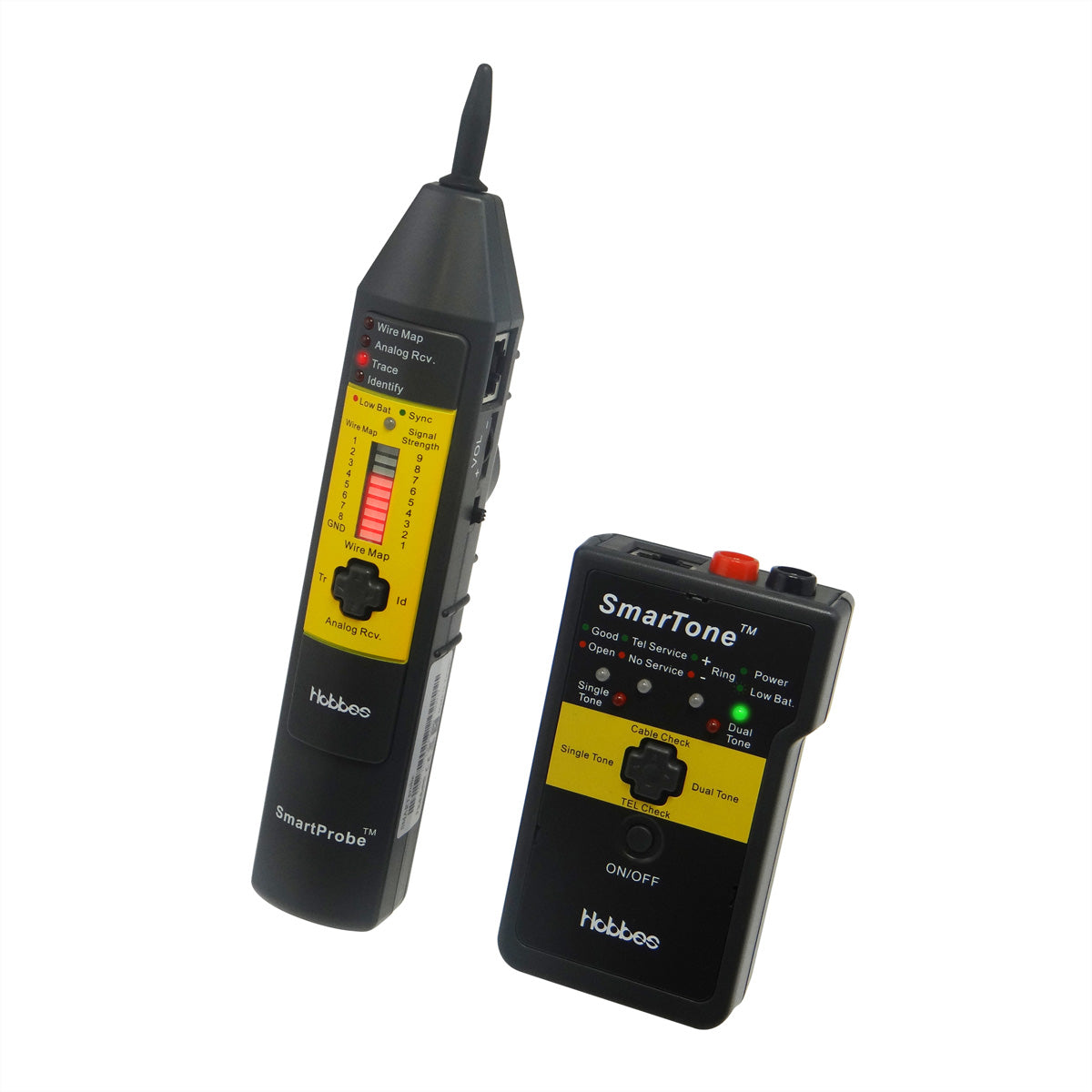 HOBBES SMART – Netzwerk-Kabeltester – RJ45, PoE, LED-Anzeige, für IEEE 802.3af