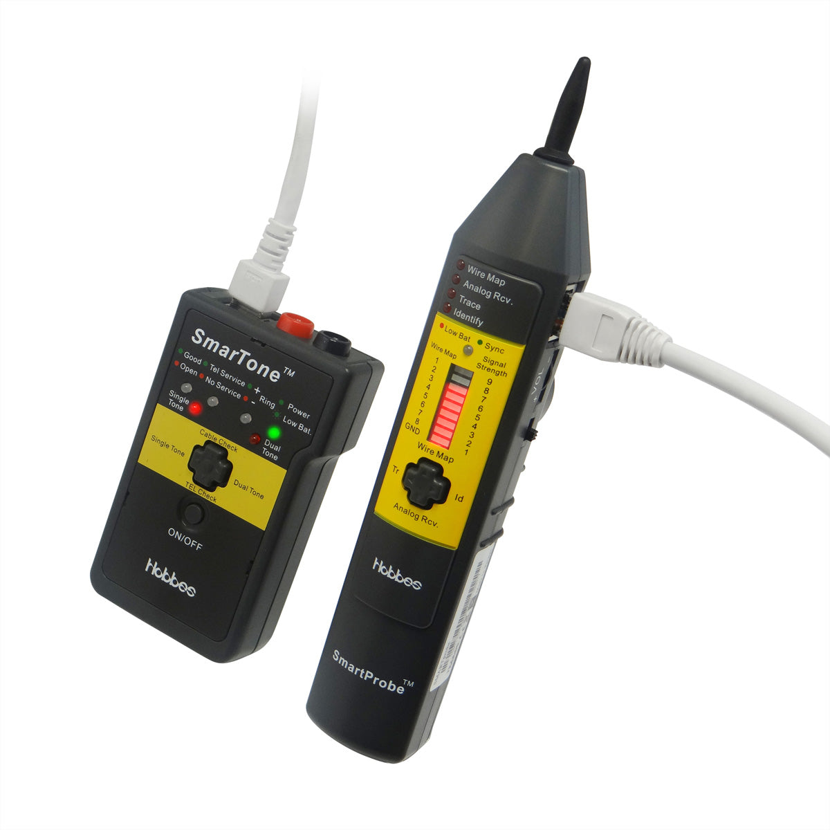HOBBES SMART – Netzwerk-Kabeltester – RJ45, PoE, LED-Anzeige, für IEEE 802.3af