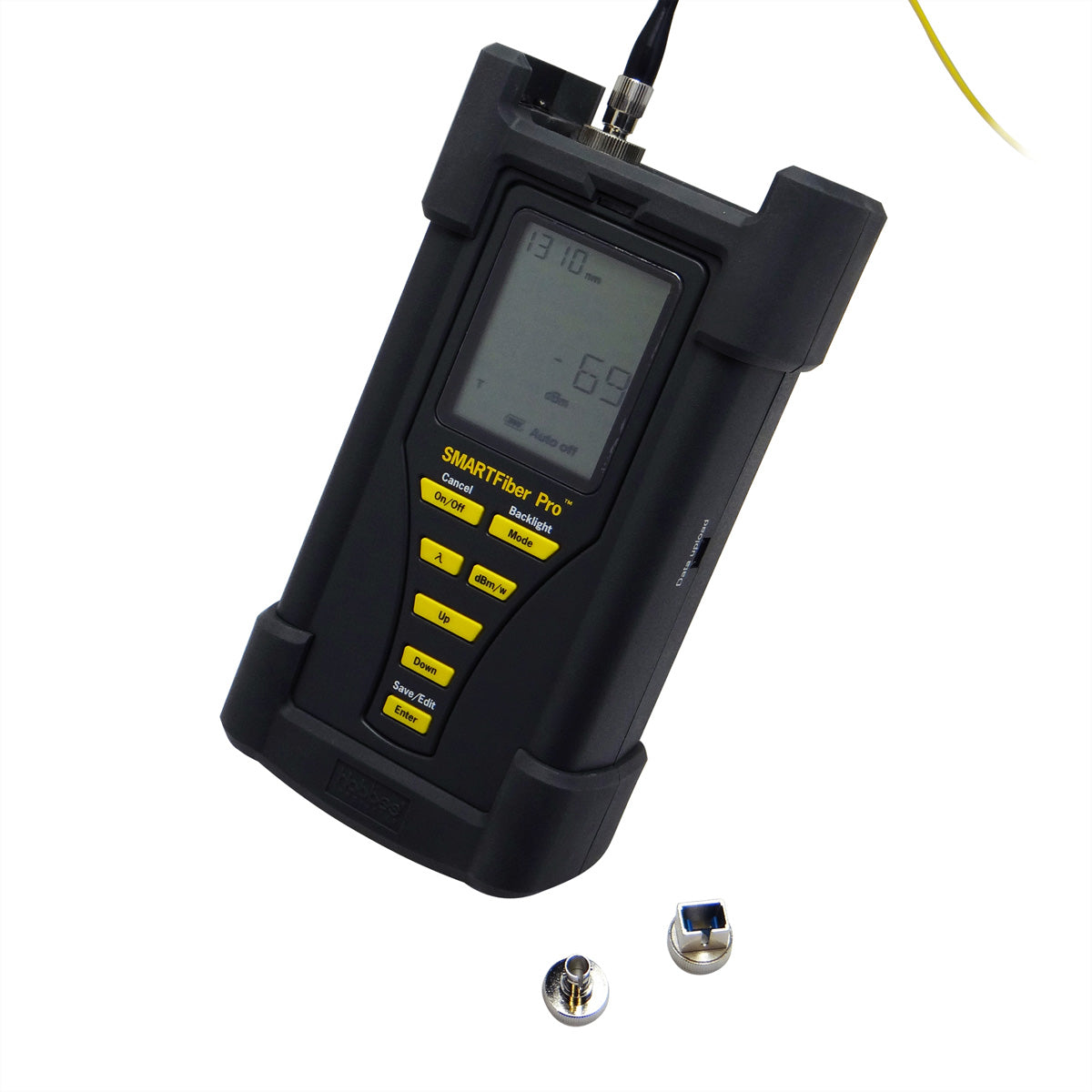 HOBBES SMARTFiberPro – LWL-Leistungsmessgerät – 6 Wellenlängen 850–1625 nm, -60–3 dBm, InGaAs, für FC/SC/ST