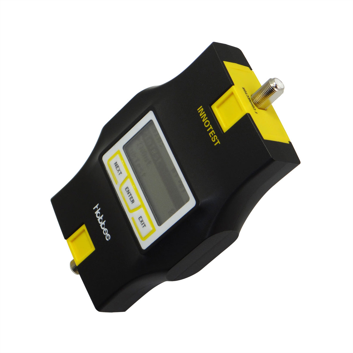 HOBBES INNOTEST – Netzwerk-Kabeltester – RJ45/RJ11/F/BNC, LCD-Anzeige, modular, für RJ45/RJ11/F/BNC-Kabel