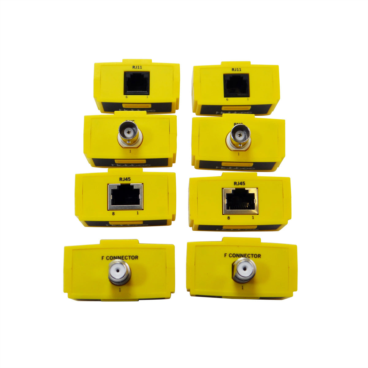 HOBBES INNOTEST – Netzwerk-Kabeltester – RJ45/RJ11/F/BNC, LCD-Anzeige, modular, für RJ45/RJ11/F/BNC-Kabel
