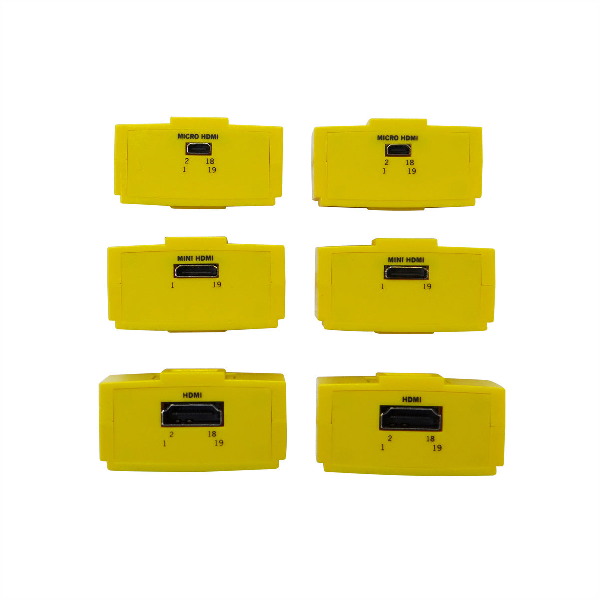 HOBBES INNOTEST – Netzwerk-Kabeltester – HDMI/Mini-HDMI/Micro-HDMI (4 Module), LCD, 4×16 Zeichen