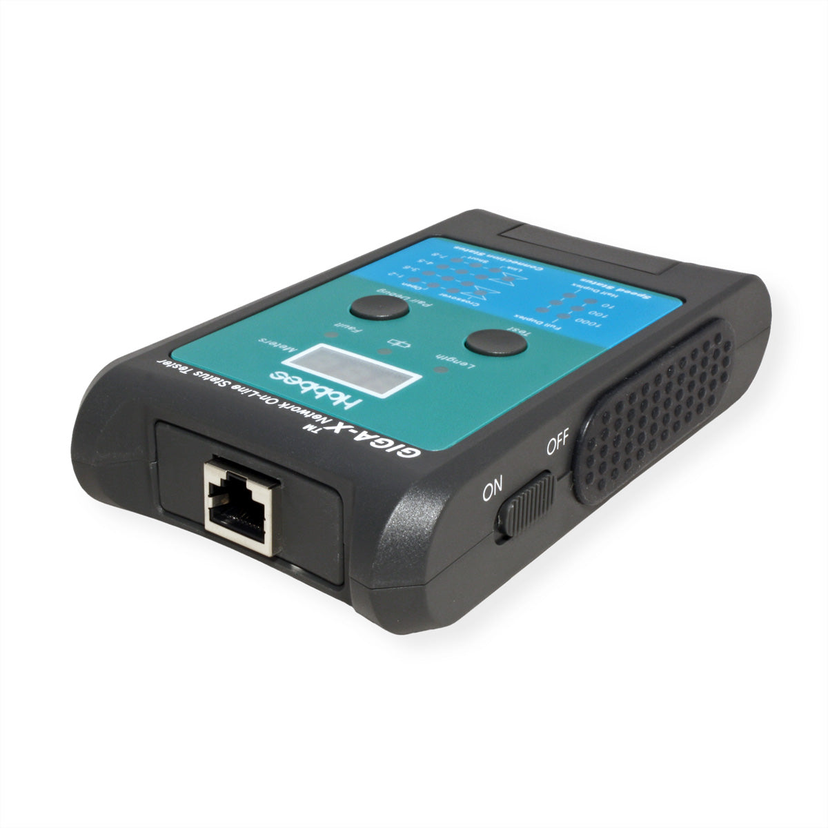 HOBBES GIGA-X – Netzwerk-Kabeltester – RJ45, 10/100/1000BASE-T, LED-Anzeige