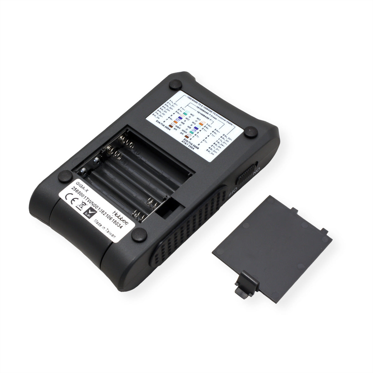 HOBBES GIGA-X – Netzwerk-Kabeltester – RJ45, 10/100/1000BASE-T, LED-Anzeige