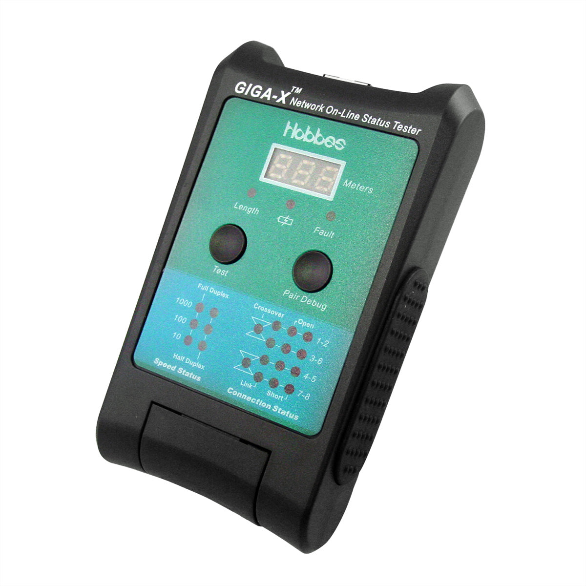 HOBBES GIGA-X – Netzwerk-Kabeltester – RJ45, 10/100/1000BASE-T, LED-Anzeige