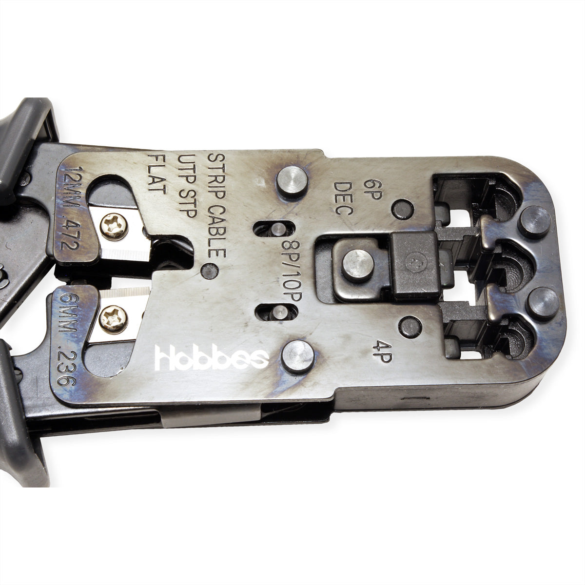 HOBBES Tooltest – Netzwerk-Kabeltester – RJ45, LED-Anzeige, 3× LR44, für UTP/STP