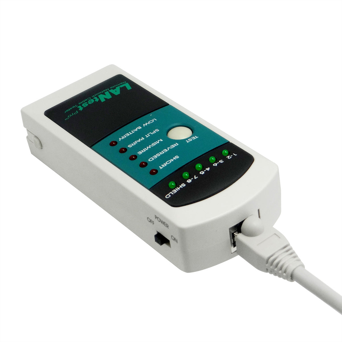 HOBBES LANtest Pro – Netzwerk-Kabeltester – RJ45, LED-Anzeige