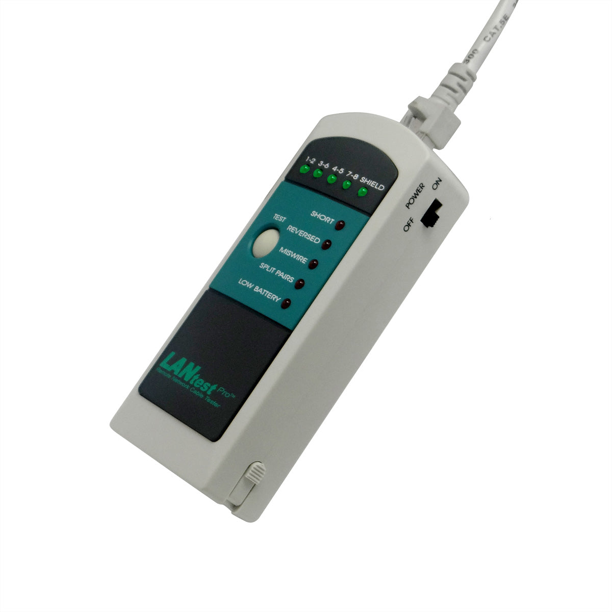 HOBBES LANtest Pro – Netzwerk-Kabeltester – RJ45, LED-Anzeige