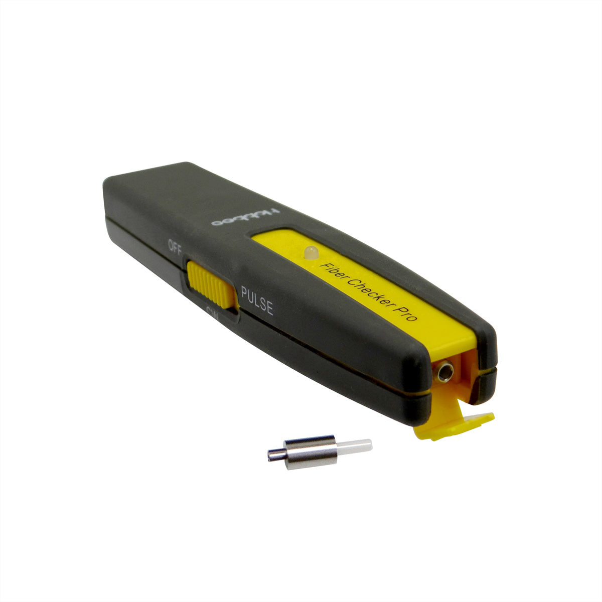 HOBBES Fiber Checker Pro – LWL-Tester – 1,25 mm Adapter, 650 nm bis 3 km, für LC/ST/SC/FC
