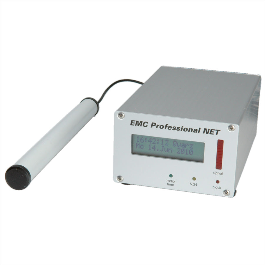 Güde Gude EMC Professional 3001 – PC-Funkuhr – NTP-Zeitserver, DCF77, BNC-Antenne 5 m, RJ45 10/100 Mbit/s