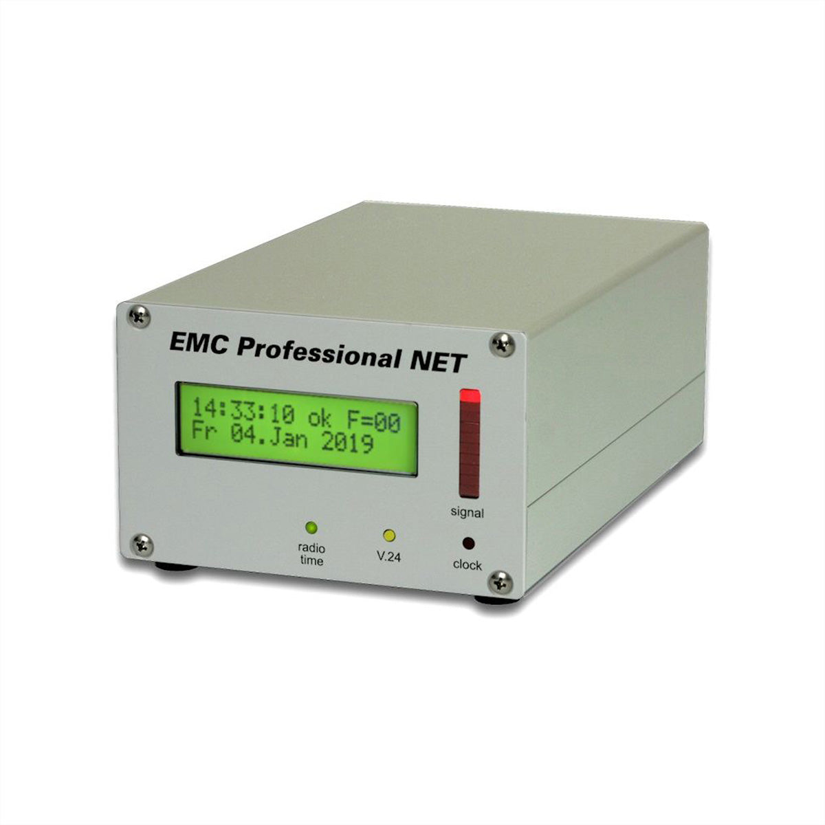 Güde Gude EMC Professional 3001 – PC-Funkuhr – NTP-Zeitserver, DCF77, BNC-Antenne 5 m, RJ45 10/100 Mbit/s