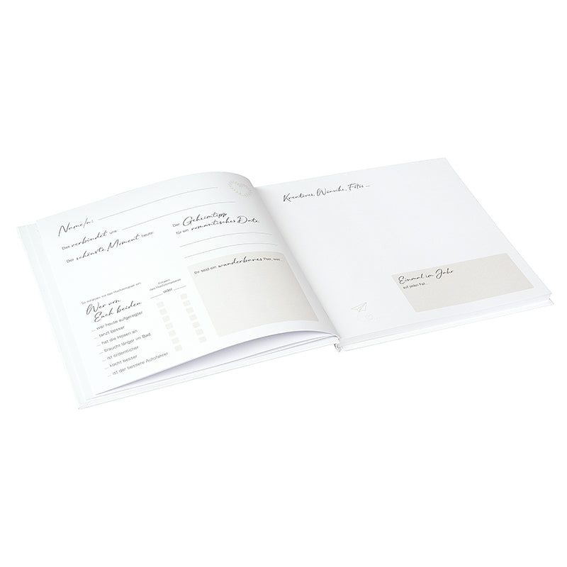 Goldbuch Gästebuch – 100 Seiten – 245 × 225 mm – Hardcover, mehrfarbig