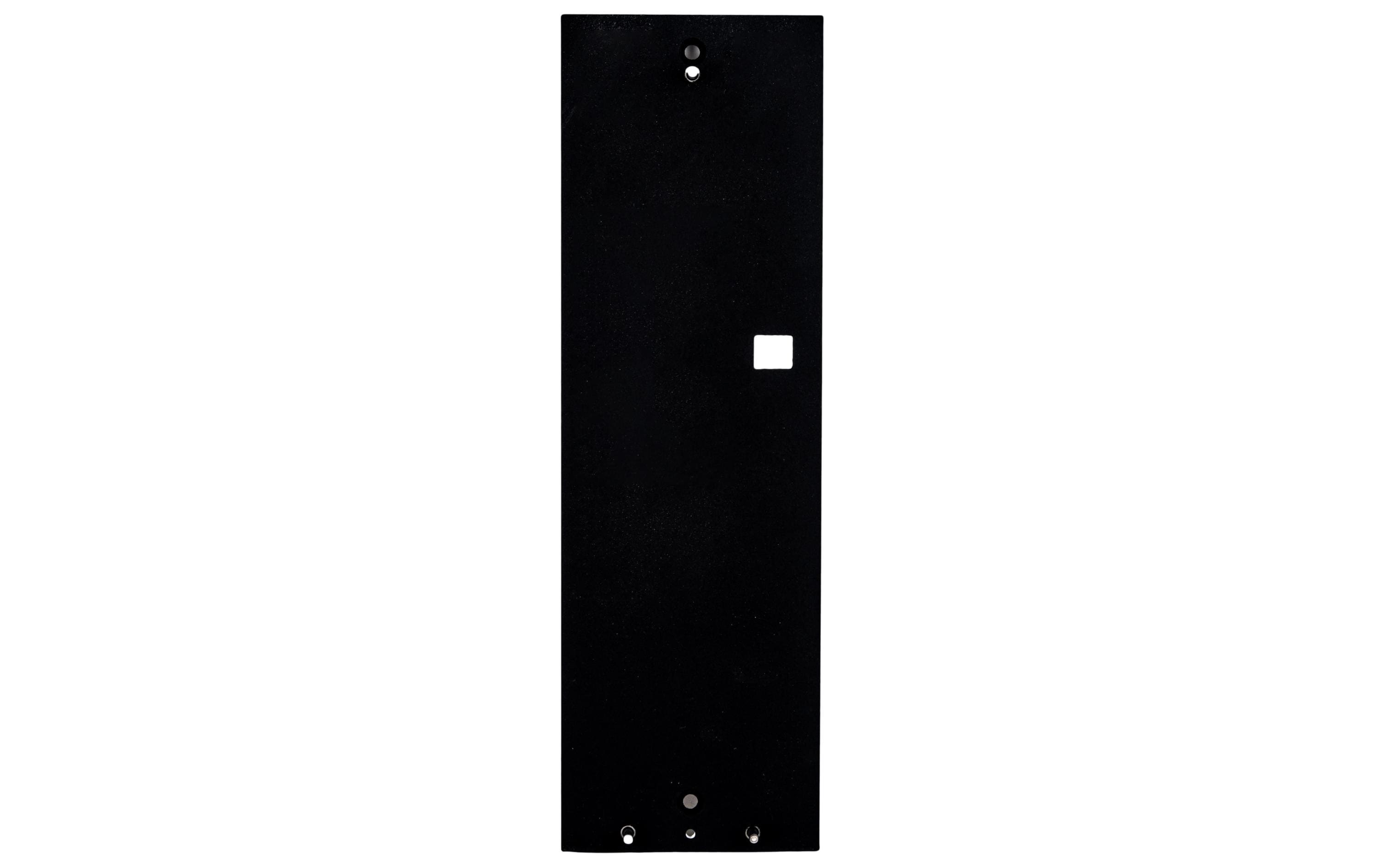 2N IP Verso Montageplatte – 3 Module, Schwarz