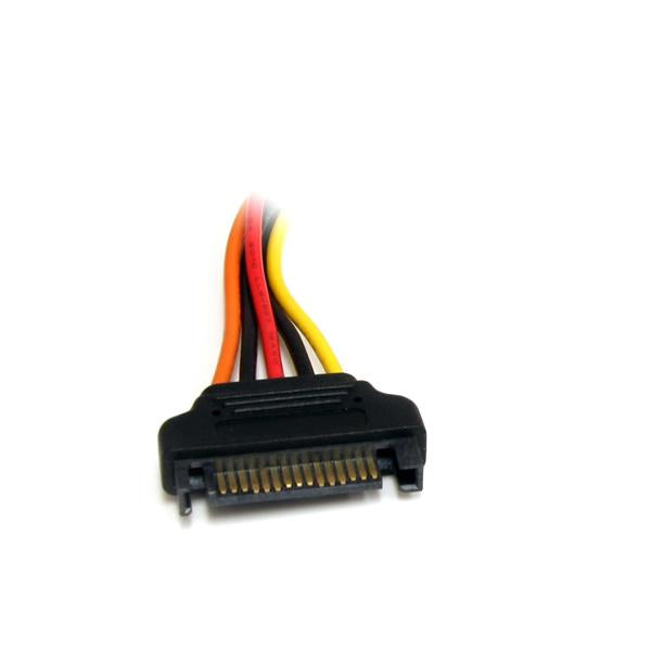 StarTech.com SATA-Stromverlängerung Stromkabel – SATA Power (M)–SATA Power (F), 0,2 m, mehrfarbig