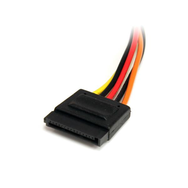 StarTech.com SATA-Stromverlängerung Stromkabel – SATA Power (M)–SATA Power (F), 0,2 m, mehrfarbig