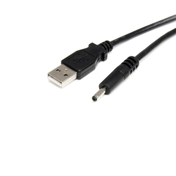 StarTech.com USB-A-auf-Barrel (3,4 mm) Stromkabel – 0,9 m, 5 V, gewinkelt, schwarz