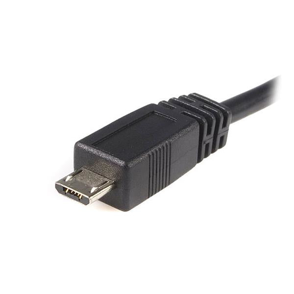 StarTech.com USB-A auf Micro-USB-B Kabel – USB 2.0 (480 Mbit/s) – 0,5 m – Schwarz