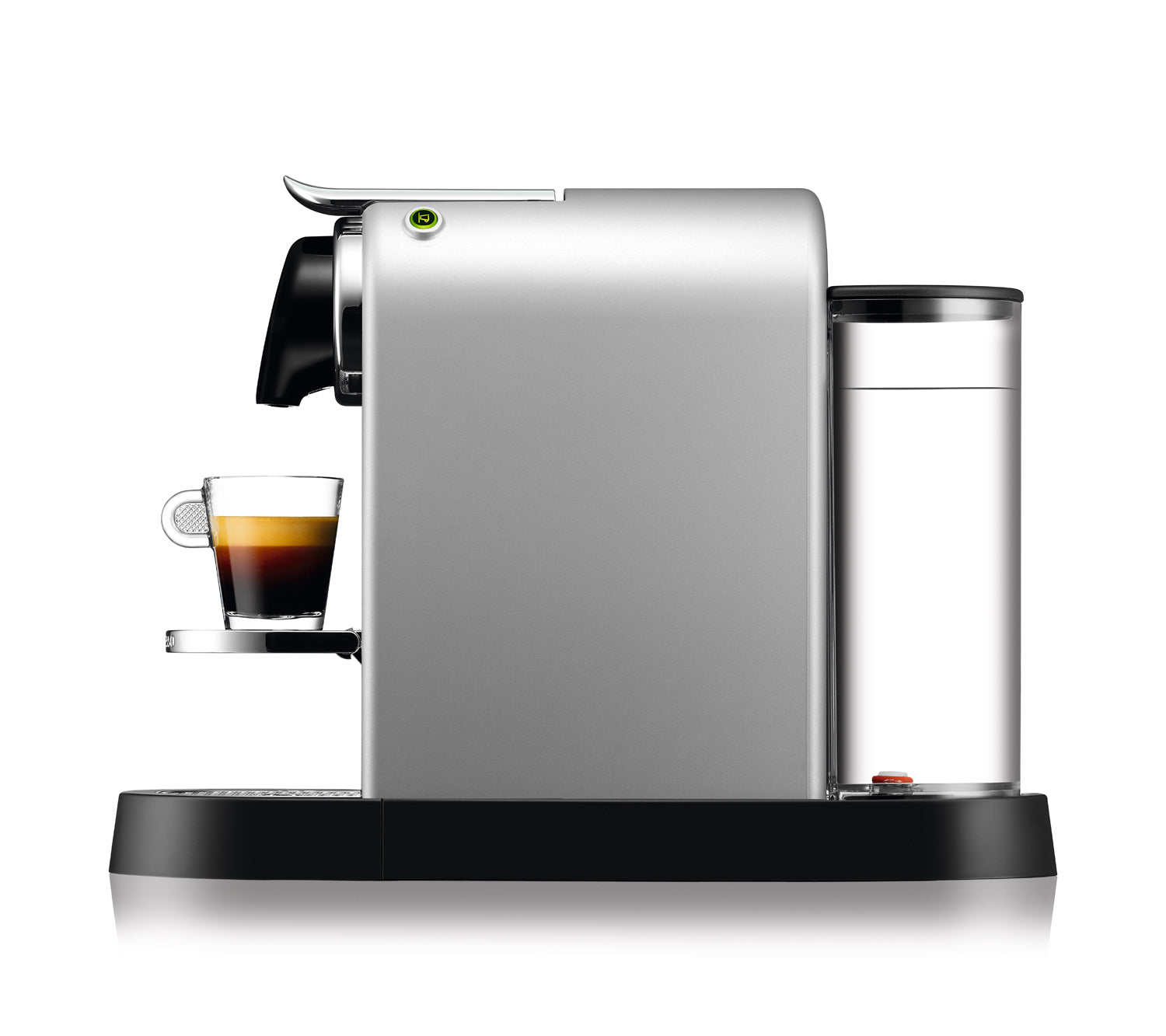 Krups CitiZ XN741BCH Kapselmaschine – für Nespresso, silber, 37,2 × 13 × 27,8 cm