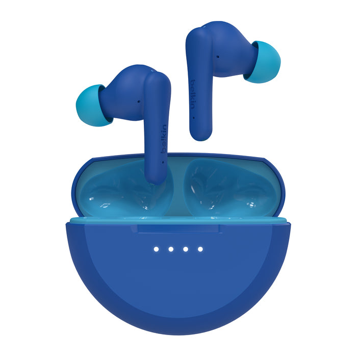 Belkin SoundForm Nano2 – In-Ear Kopfhörer – Bluetooth – für Kinder – Blau