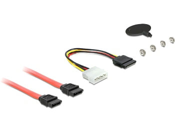 DeLOCK 47209 – 2-Bay Einbausatz für 2,5"/3,5" HDD, SATA
