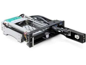 DeLOCK 47209 – 2-Bay Einbausatz für 2,5"/3,5" HDD, SATA
