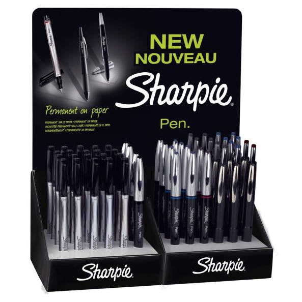 Sharpie S0940060 GRIP/PEN Fineliner – 48er-Set 1 mm – sortiert – wasserfest