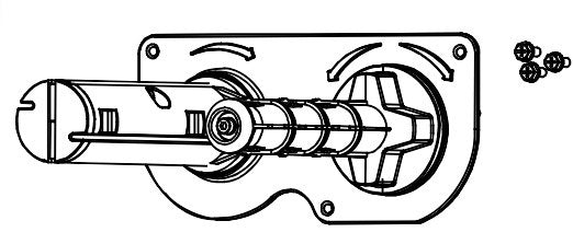 Datamax O'Neil Thermotransfer-Option – für H-Class X (H-4212/H-4310/H-4408 usw.), OPT78-2613-01