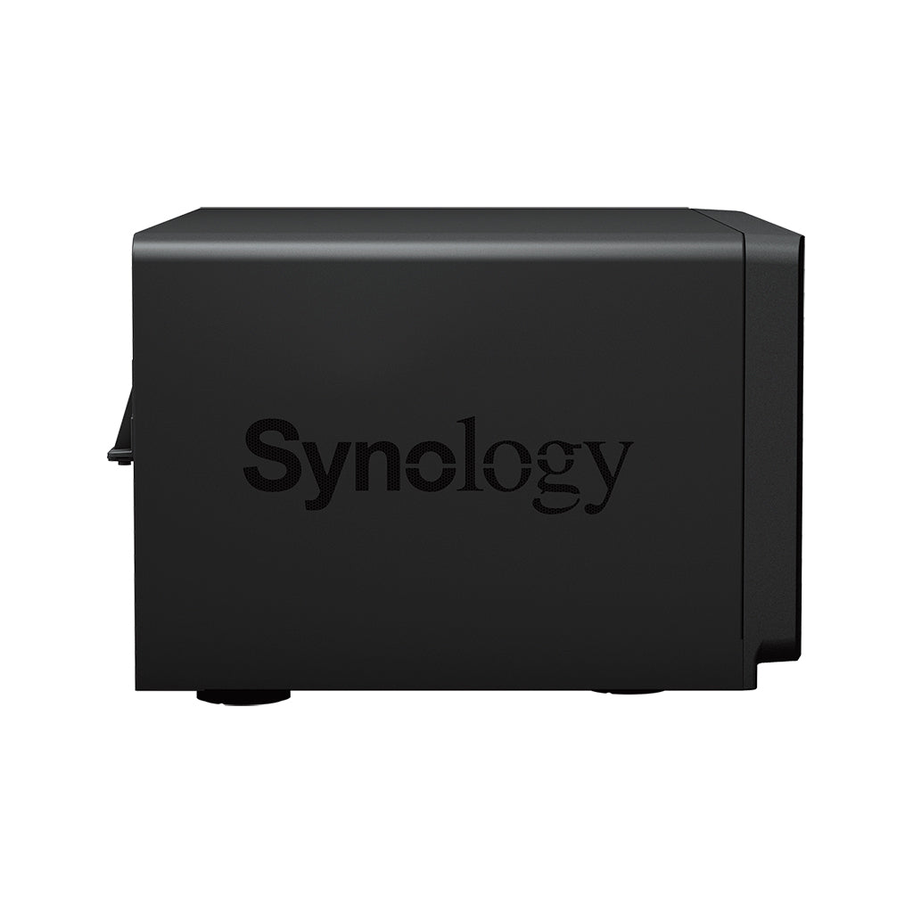 Synology DS1823xs+ – 8-Bay Tower NAS – AMD Ryzen V1780B, 8 GB RAM, 10GbE, DSM, für 2,5"/3,5"/M.2 HDD/SSD, SATA