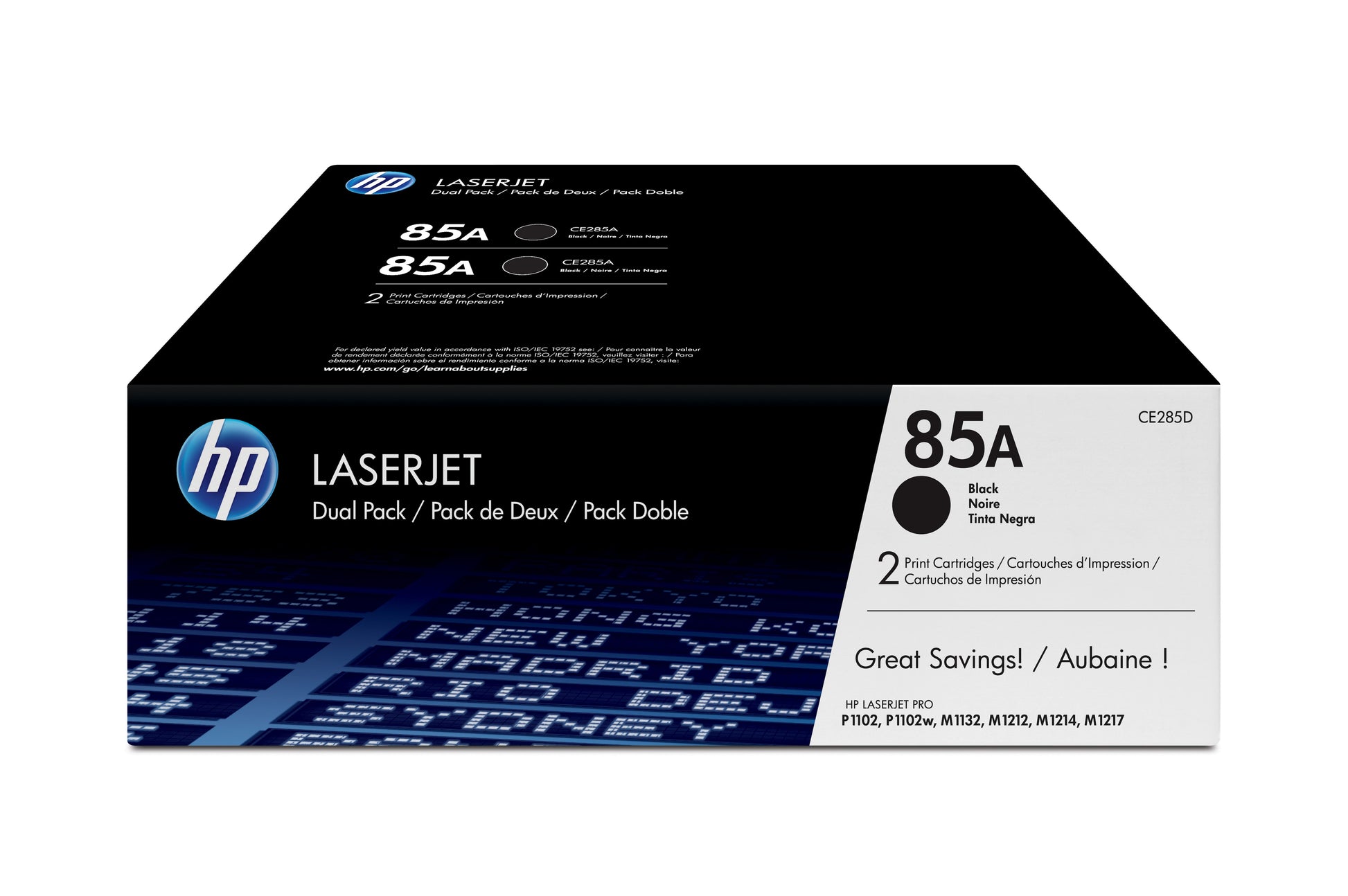 HP Toner-Multipack 85A – Schwarz, 1600 Seiten