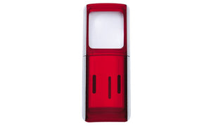 Wedo Leuchtlupe – 3× – mit LED – rot – 47 × 118 × 14 mm