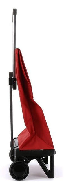 Rolser Stofftasche, Polyester, bordeaux, 370×580×190 mm, mit 2 Rädern