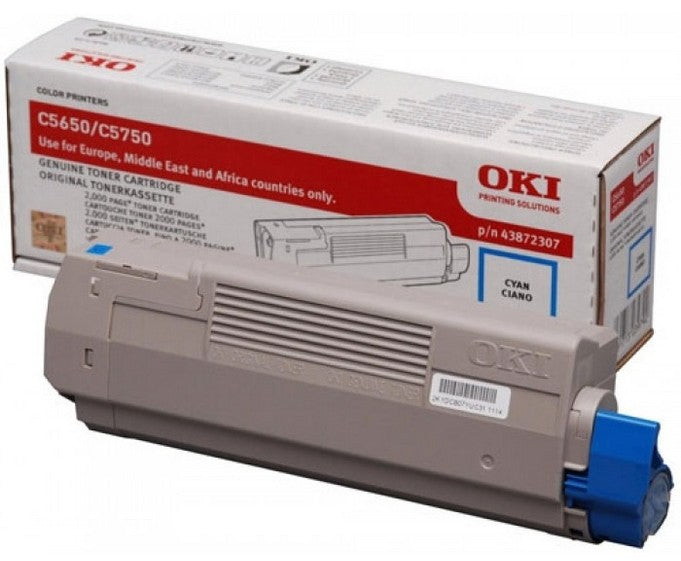 OKI Toner – cyan, 2000 Seiten