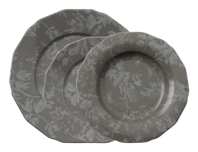 Arthur Krupp Speise-Service – Set 12-teilig, Ø 28,5 cm, Porzellan, spülmaschinenfest