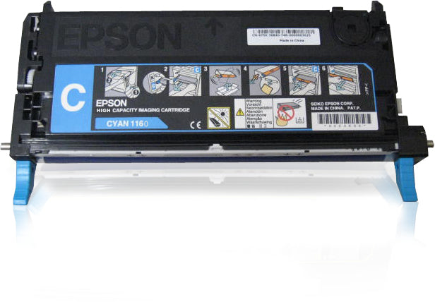 Epson Toner 1160 – cyan, 6000 Seiten