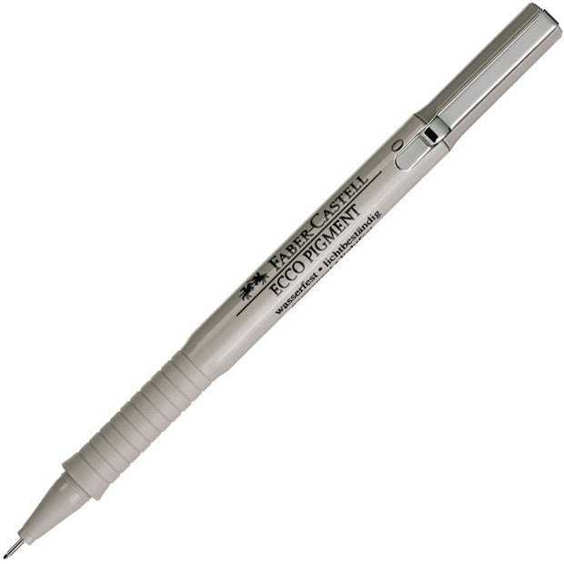 Faber-Castell Fineliner 0,1 mm – schwarz – wasserfest, dokumentenecht