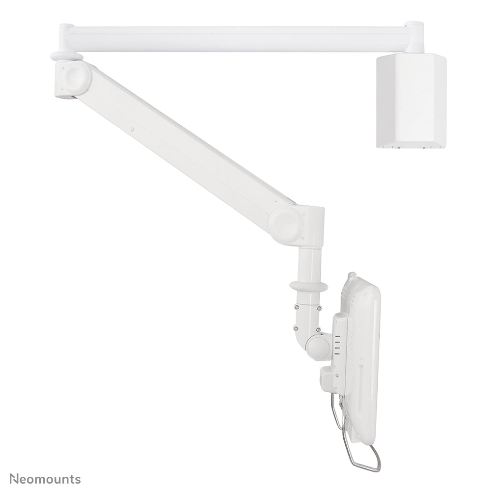 Neomounts FPMA-HAW100 – Monitorhalterung – bis 24", VESA 100 × 100 mm, 6 kg, höhenverstellbar, silber