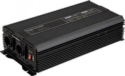 CoreParts DC zu AC Wechselrichter – 3000 W, 12 V zu 230 V, Eingang 10–15 V, für Laptop – Schwarz