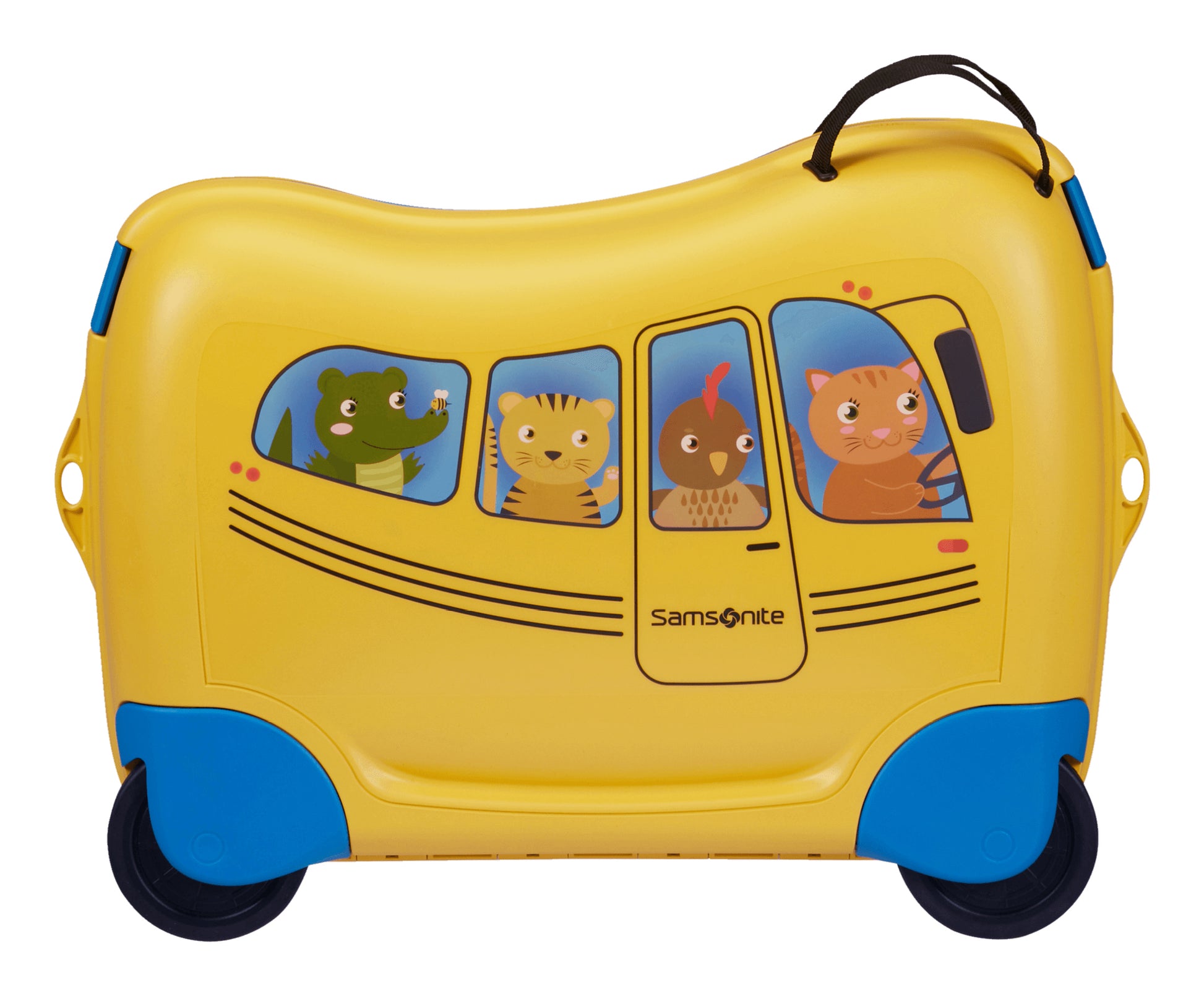 Samsonite Kindertrolley Dream2Go Rider – 30 l, PP, 4 Rollen, Schulbus, 52 × 38 × 21 cm