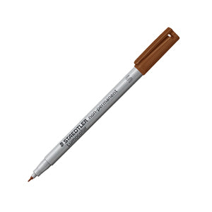 Staedtler Non-Permanent-Marker Lumocolor – superfein 0,4 mm – braun – nachfüllbar