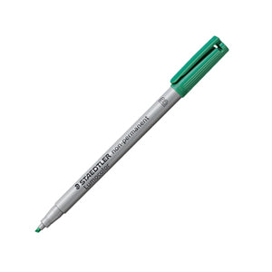 Staedtler OHP-Marker – grün, 1 Stk., feucht abwischbar, nachfüllbar – für Folien & glatte Oberflächen