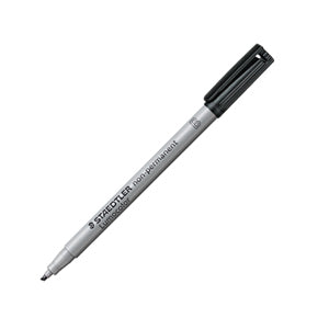 Staedtler Non-Permanent-Marker Lumocolor – breite Keilspitze 1-2,5 mm – schwarz – nachfüllbar