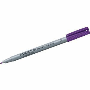 Staedtler Non-Permanent-Marker Lumocolor – fein 0,6 mm – violett – nachfüllbar