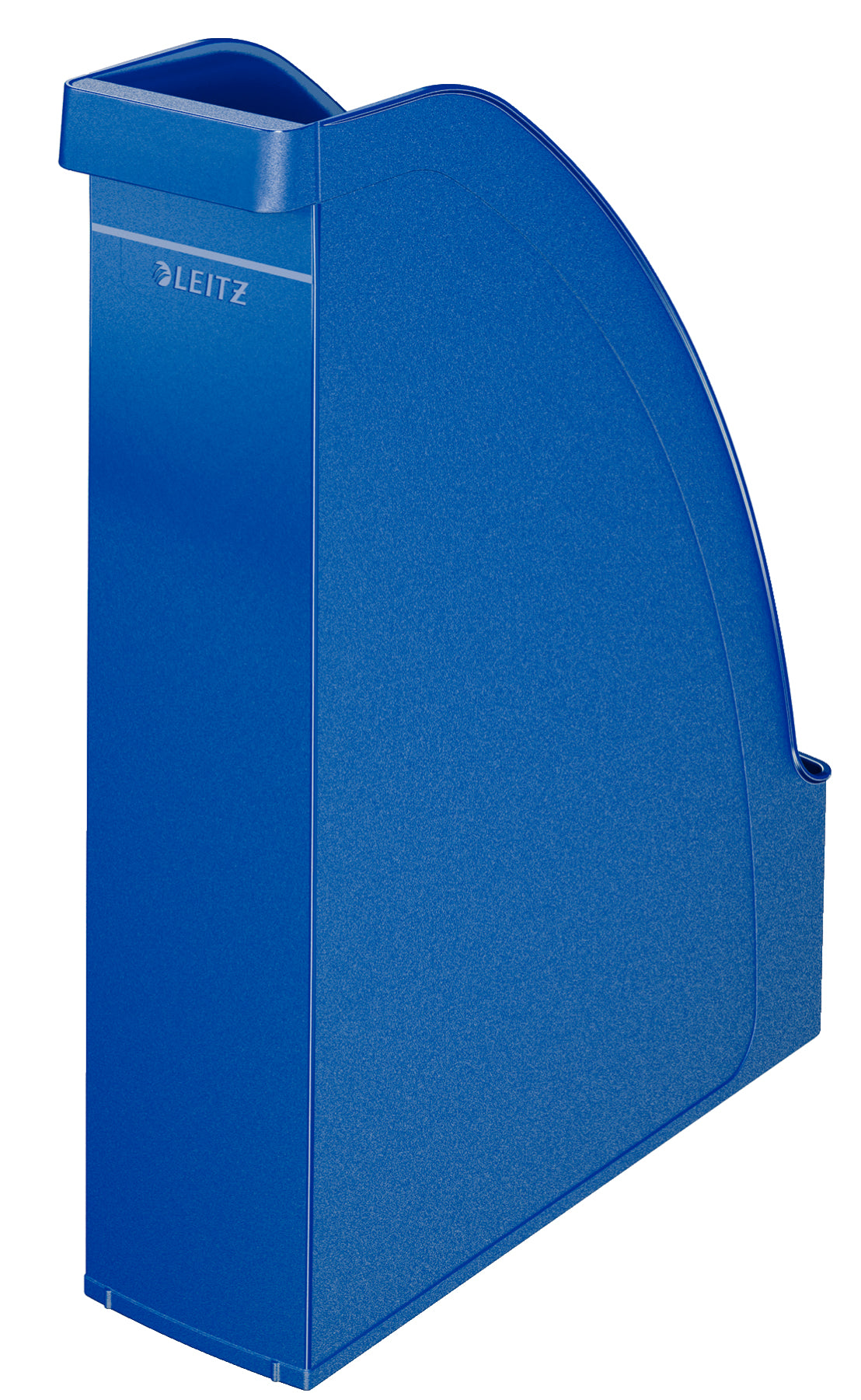 Leitz Stehsammler A4 – mit Griffausschnitt, 78 × 308 × 278 mm, blau, Kunststoff