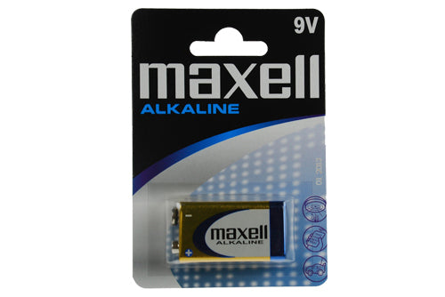 Maxell 9V Batterie, Alkaline, 9 V – 1 Stk.