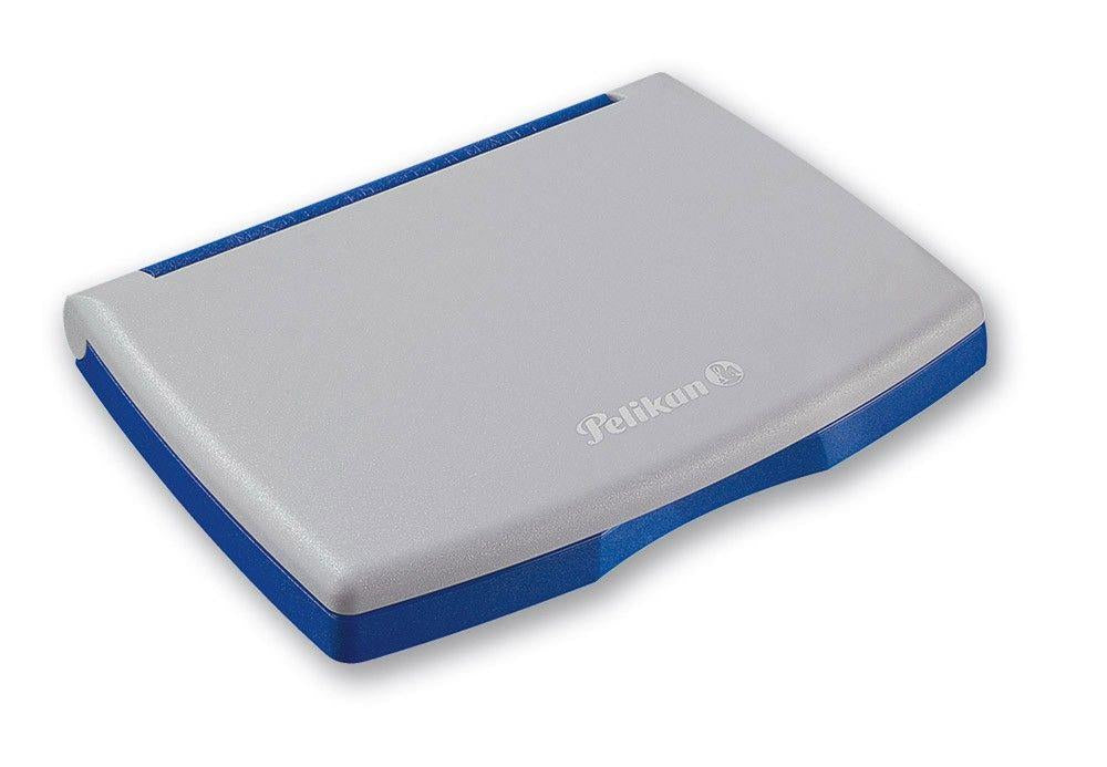 Pelikan Gr.3 337741 – Stempelkissen getränkt 70 × 50 mm – Blau, Kunststoffgehäuse