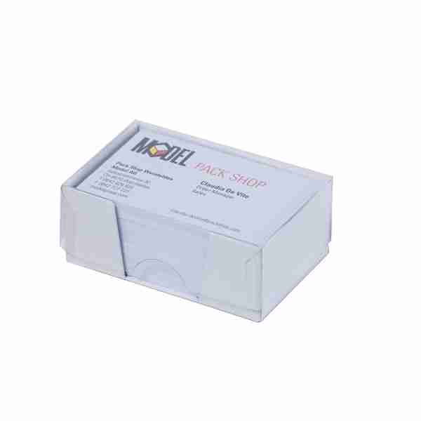 Model Stulpschachtel – 87 × 56 × 35 mm, weiss, Karton, Deckel – 1 Palette (1'000 Stk.)