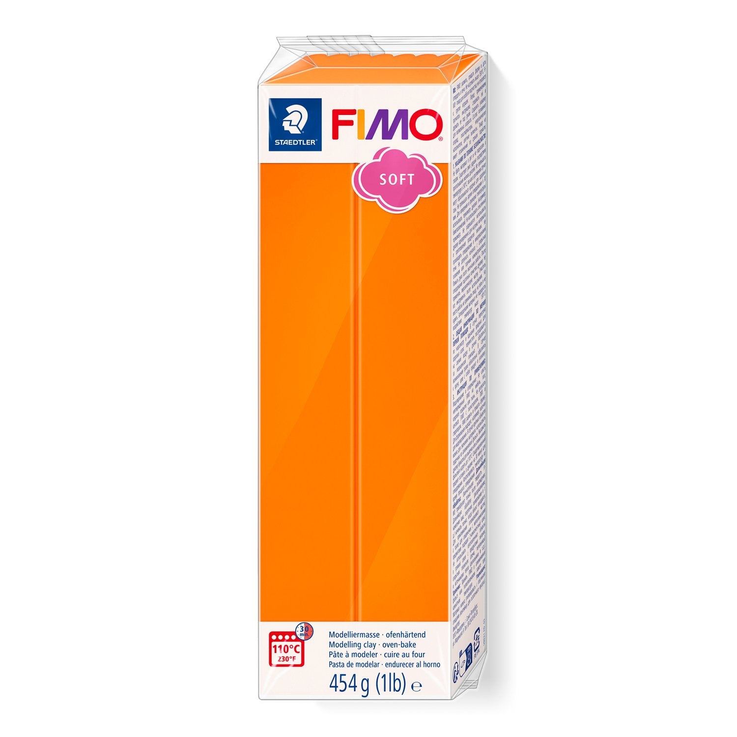 Staedtler FIMO Soft Modelliermasse – Mandarine – 454 g